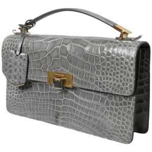 Balenciaga Alligator Leather Medium Shoulder Bag