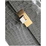 Balenciaga Alligator Leather Medium Shoulder Bag 4