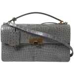 Balenciaga Alligator Leather Medium Shoulder Bag 6