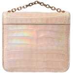 Balenciaga Elegant Mini Chain Beige Clutch For Evening Elegance 2