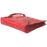 Balenciaga Exotic Red Alligator Leather Clutch 3
