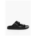 Balenciaga Leather Sunday Sliders With Double Buckle 3