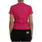 Balenciaga Pink Cotton Crew Neck Short Sleeves Tee T Shirt 2