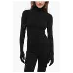 Balenciaga Turtleneck Sweater With Touchscreen Gloves