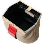 Balenciaga Two Tone Exotic Leather Clutch 5