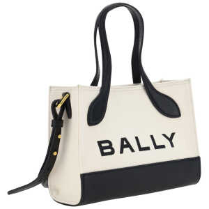Bally Chic Contrast Mini Leather Handbag