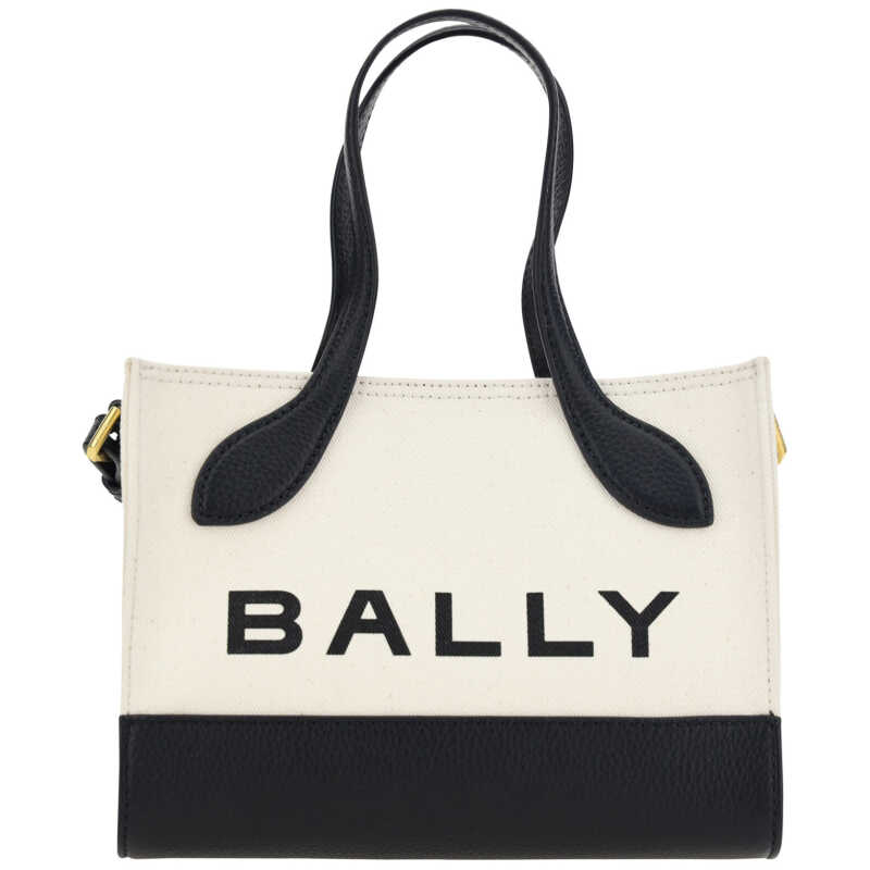 Bally Chic Contrast Mini Leather Handbag, theFeinheit