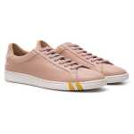 Bally Elegant Pink Cotton Leather Sneakers 2