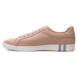 Bally Elegant Pink Leather Sneakers