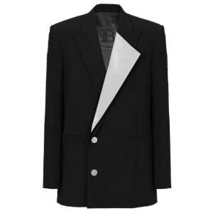 Balmain Black Viscose Blazer