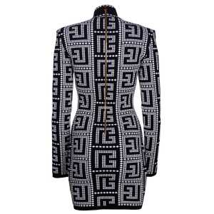Balmain Black Viscose Dress 2