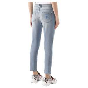 Balmain Blue Cotton Jeans Pant 2