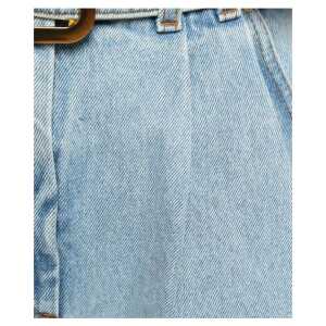 Balmain Blue Cotton Short 2