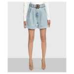 Balmain Blue Cotton Short 3