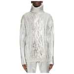 Balmain Brown Wool Men Turtleneck Sweater 5