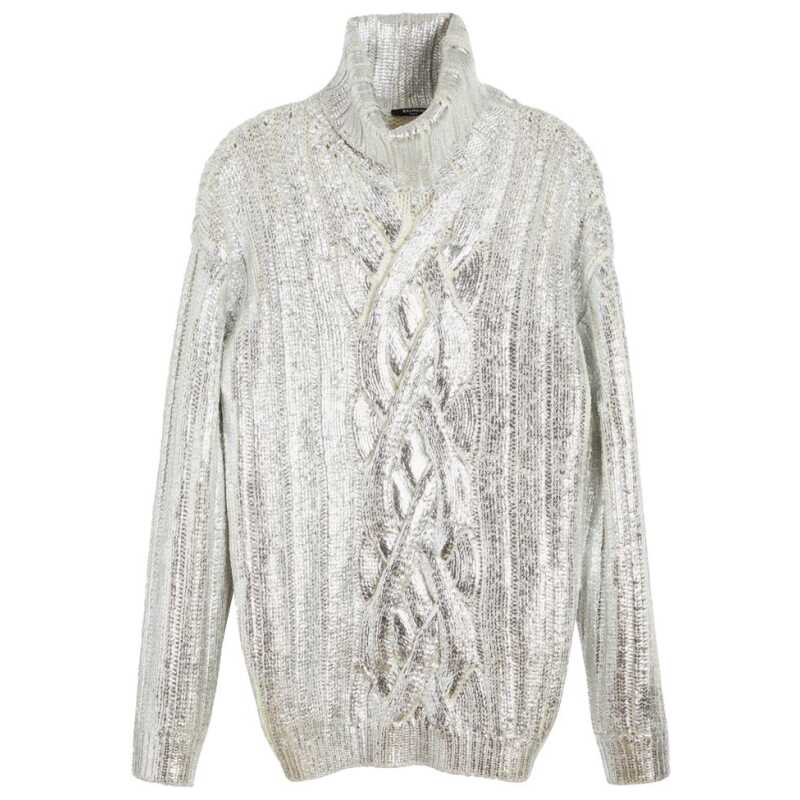 Balmain Brown Wool Men Turtleneck Sweater, theFeinheit