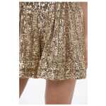 Balmain Double Pleated High Waisted Sequined Shorts 3