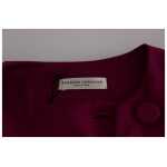 Barbara Casasola Stunning Silk Sleeveless Purple Blouse 6