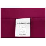 Barbara Casasola Stunning Silk Sleeveless Purple Blouse 8