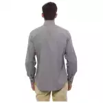 Billionaire Italian Couture Black Cotton Men Shirt 2