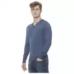 Billionaire Italian Couture Elegant Cashmere V Neck Men Sweater
