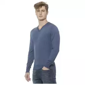 Billionaire Italian Couture Elegant Cashmere V Neck Men Sweater