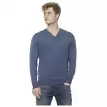 Billionaire Italian Couture Elegant Cashmere V Neck Men Sweater 4