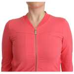 Blumarine Elegant Pink Full Zip Sweater 3