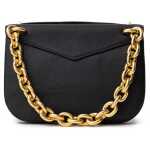 Bottega Veneta Black Leather Shoulder Bag 2