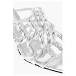 Bottega Veneta Silver Leather Women Sandal