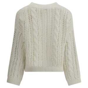Brunello Cucinelli Lace Knit Sweater 2