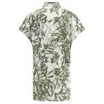 Brunello Cucinelli Leaf Print Long Shirt 2