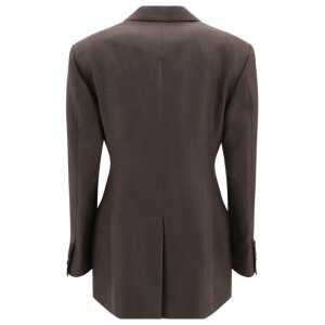 Brunello Cucinelli Linen Blazer Jacket 2