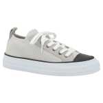 Brunello Cucinelli Mesh Cotton And Suede Sneakers