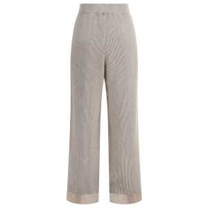 Brunello Cucinelli Ribbed Lurex Pants 2