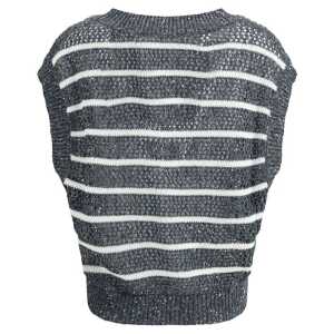 Brunello Cucinelli Striped Vest 2