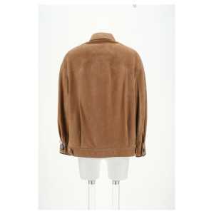 Brunello Cucinelli Suede Leather Jacket 2
