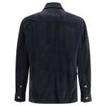 Brunello Cucinelli Suede Leather Shirt Jacket 2