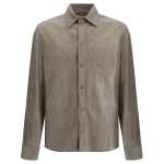 Brunello Cucinelli Suede Shirt