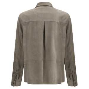Brunello Cucinelli Suede Shirt 2