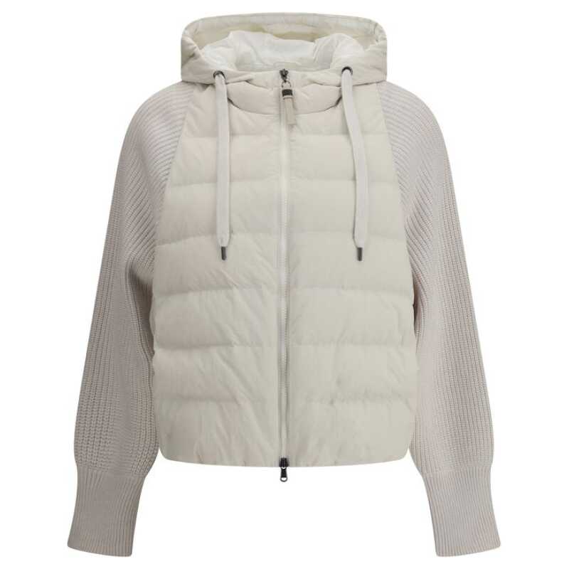 Brunello Cucinelli Wool sleeved Down Jacket, theFeinheit