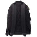 Burberry Abbeydale Branded Stamp Black Nylon Backpack Shoulder Bookbag