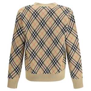 Burberry Archive Check Wool Cardigan 2