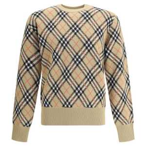 Burberry Archive Check Wool Sweate