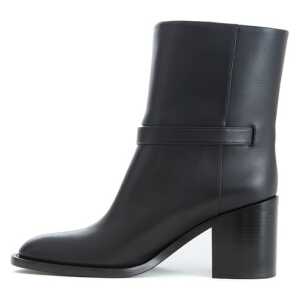 Burberry Black Leather Boot