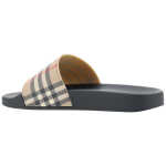 Burberry Brown Rubber Slides Sandals 2