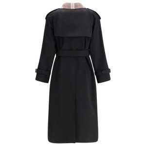 Burberry Castleford Long Trench Coat With Check Collar 2