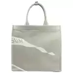 Burberry Ekd Canvas Tote Bag With Coin Pouch Beige 3