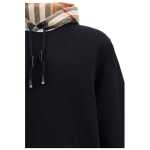 Burberry Elegant Oversize Black Samuel Hoodie 2