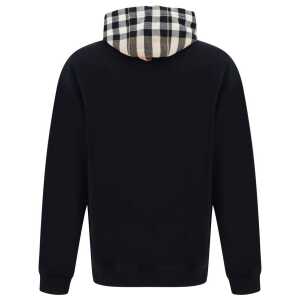 Burberry Elegant Oversize Black Samuel Hoodie